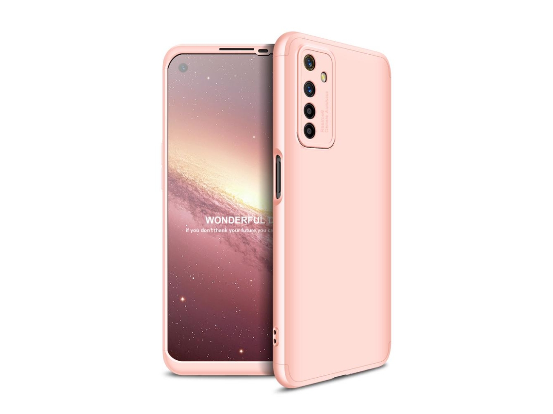 Capa Slim Armor 360º Frente e Verso Popsocket Multifunção Suporte Realme 6S