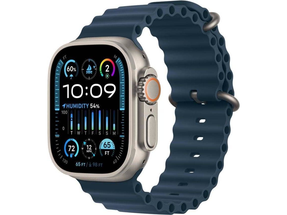 APPLE Watch Ultra 2 GPS+Cellular 49 mm com Bracelete Ocean Azul (Outlet Grade A )