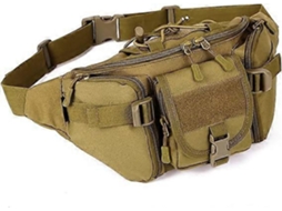 Pochete tática, bolsa militar, pochete, bolsa de cinto, bolsa para trilhas, corridas, caminhadas, acampamentos, escaladas e trekking ao ar livre. Slowmoose
