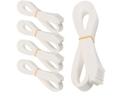 200 Unidades De Cintas De Papel Branco De 52 Cm Para Dinheiro, Organizadoras De Notas, Ideais Para B Gokoco