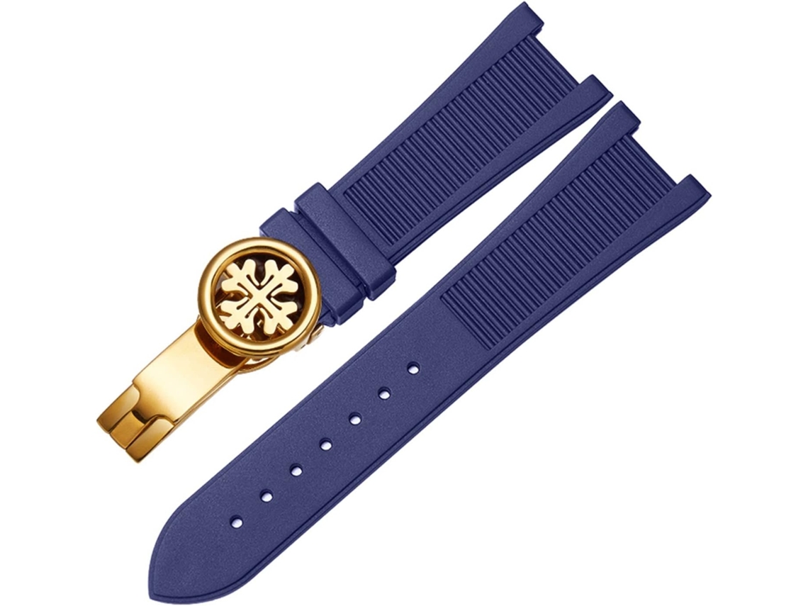 Pulseira de relógio de couro com 20 Mm Alta Qualidade Confortável Resistente S/MARCA