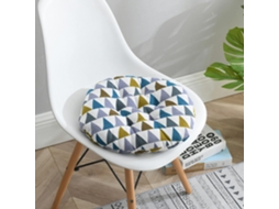 1 Almofada De Assento, Almofada Macia, Almofadas Redondas Coloridas Para Uso Interno E Externo, Sala De Jantar, Jardim