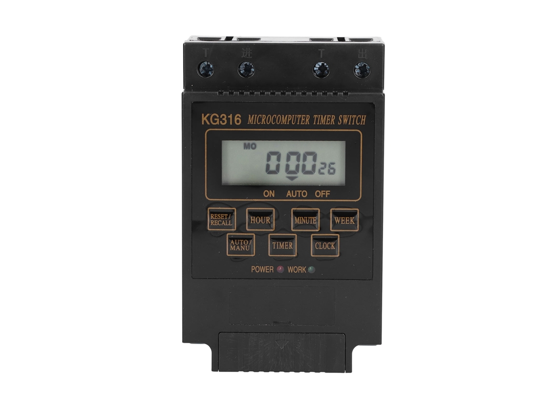 Laxiscreed Interruptor De Controle De Temporização 110v Automático, 10a Compatível