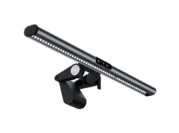 Lâmpada Suspensa Para Monitor De Computador S1 Luz Led De Proteção Ocular Versão Com Câmera E Microfone Brilvibera