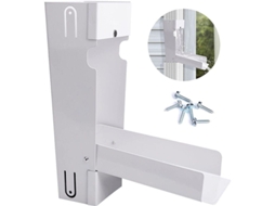 Coletor De Água Da Chuva Ajusta A Canaletas Retangulares Padrão 3"x4" Branco