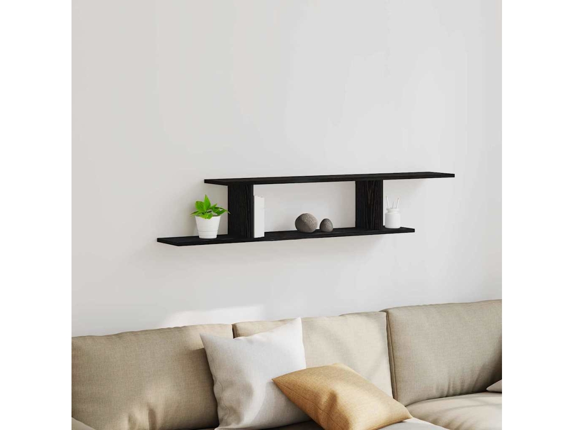 Vidaxl Prateleira Para Tv De Montar Na Parede Montagem Na Parede