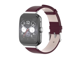 Pulseira de couro de substituição para relógio inteligente Oppo Watch 3, pulseira ajustável para bicicleta elétrica.
