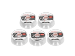 Laxiscreed Sugador De Solda Eletrónico 5 Peças, Sem Limpeza, Baixo Resíduo Para Reparações Precisas