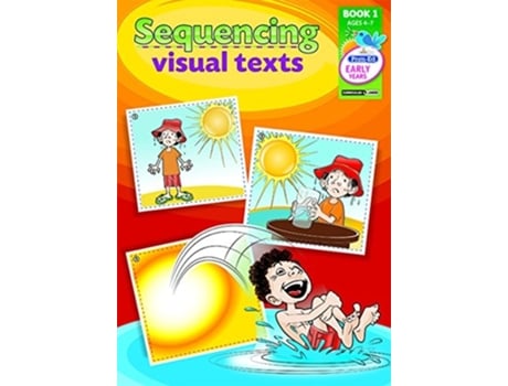 Livro Sequencing Visual Texts de Ric Publications (Inglês)