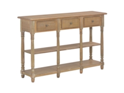 Console Table, Console Tables Vidaxl Marrom Madeira Processada (n/a)