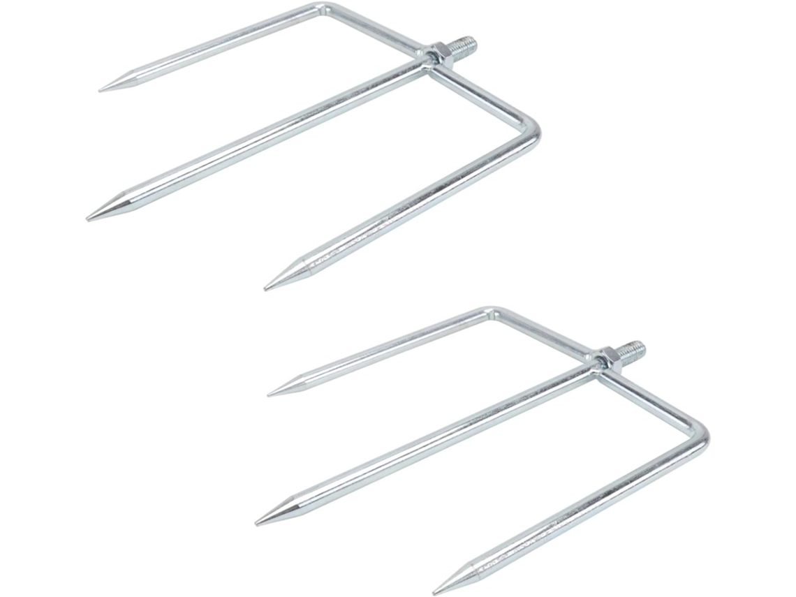Suportes Para Guarda Sol De 2 Peças, Bases Para Guarda Sol De Exterior, Suportes De Aço, Fixadores D Gokoco