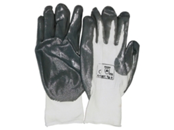 Guante nylon con nitrilo t7 gris par