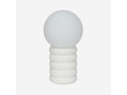 Luminária De Mesa Interior Cerâmica, Branco Sweeek