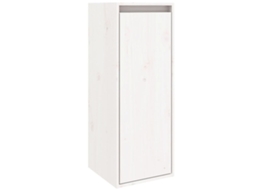 Wall Cabinet, Wall Cabinets Vidaxl Branco Madeira De Pinho (n/a)