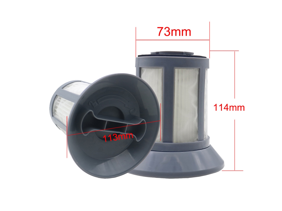 2 peças filtro hepa de poeira para midea Vc14K1-Fg Vc14F1-Fv para bissell 6489 64892 64894 aspirador de pó peças acessórios