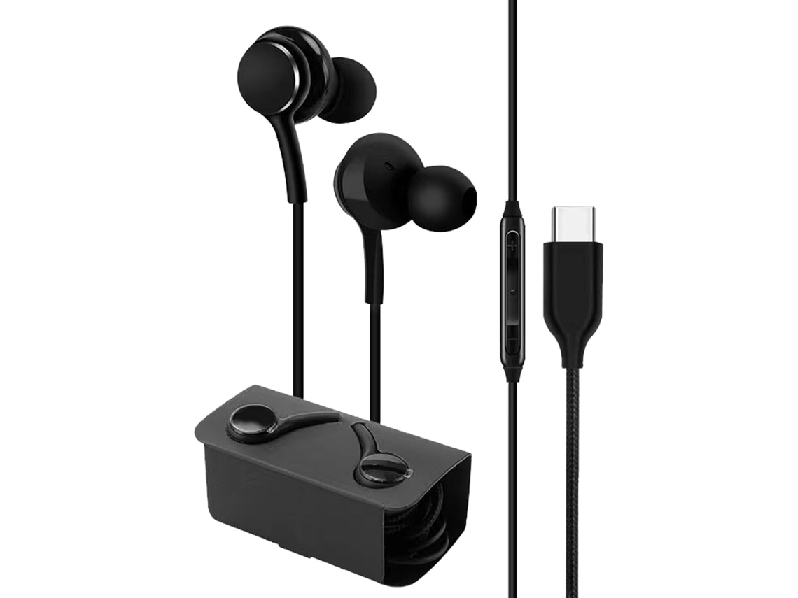 Fones De Ouvido Com Fio Usb C, Cancelamento De Ruído E Som Estéreo Hi Fi