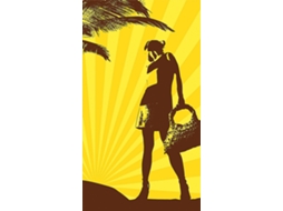 Toalha De Praia Toalha De Banho E Praia Extragrande 100 X 180 Cm Com Estampa , Ama Gokoco (toalha De Troca)