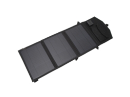 Carregador Portátil Solar 21w Laxiscreed, Leve, Resistente À Água E Com Painel Monocristalino Etfe Para Campismo