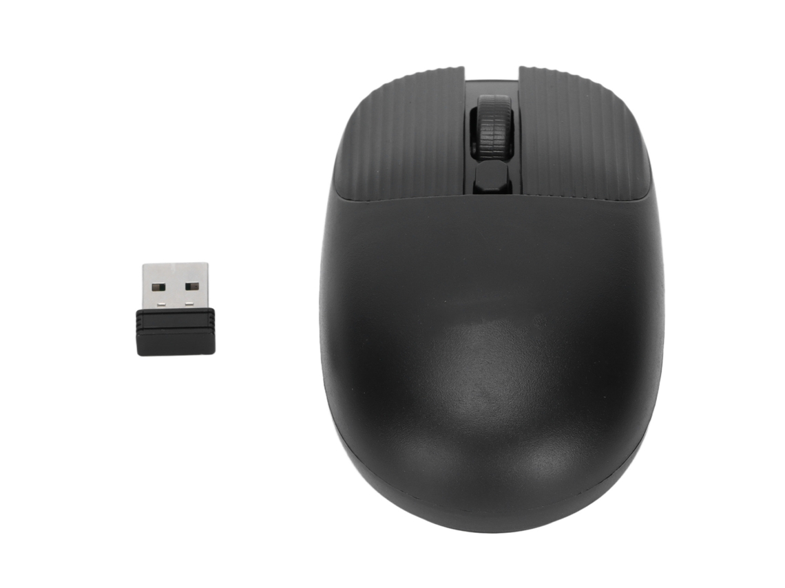 Ratón inalámbrico 2.4g, receptor USB, 1200 Ppp, ergonómico, carcasa de ABS para portátil y oficina | S/MARCA