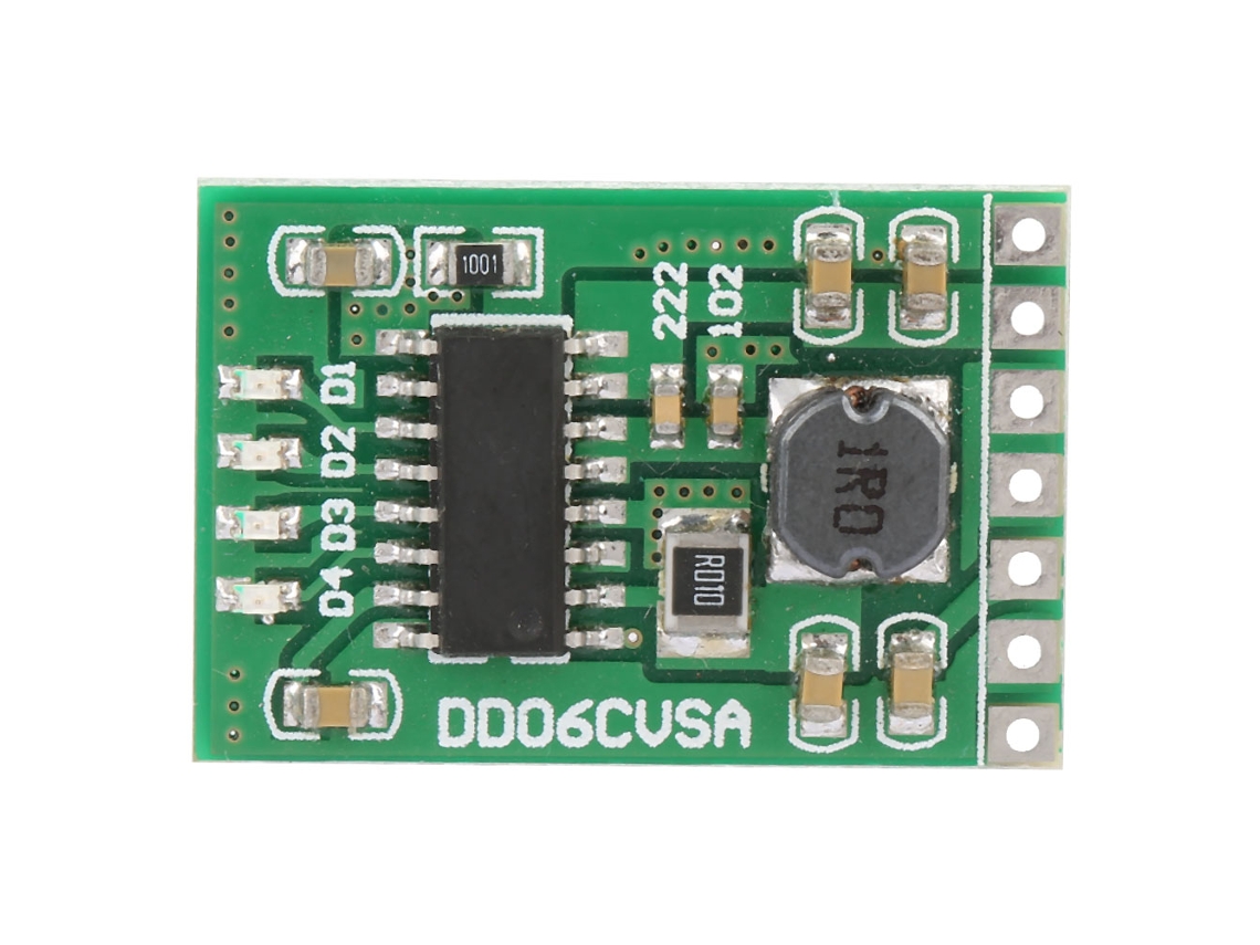 MÓDULO de Carga/Descarga/Boost/Proteção de Bateria de Lítio 3.7V-4.2V com Indicação DC 5V 2.1A
