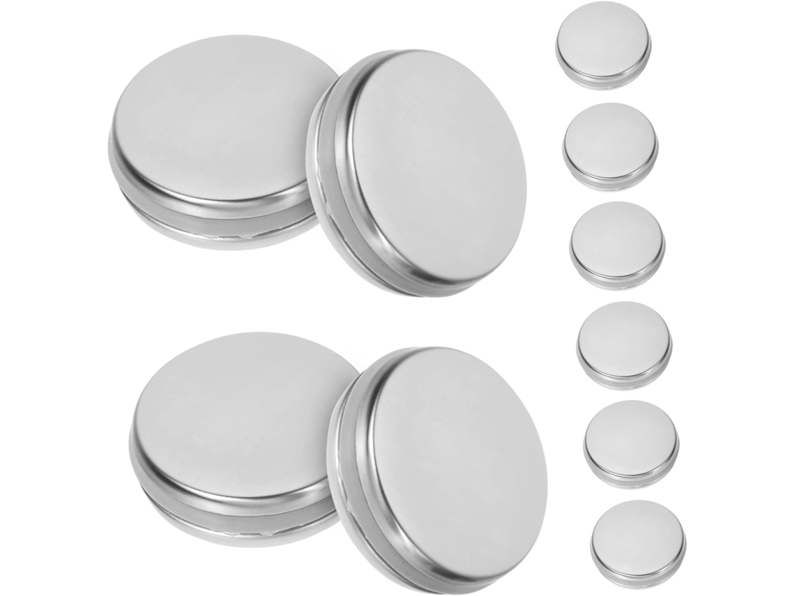 Conjunto De 10 Tampões De Aço Inoxidável Para Pias E Ralos, À Prova D'água.