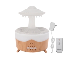 Humidificador RGB com controlo remoto, temporizador e plugues US para casa LAXISCREED