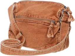 Bolsa Feminina Em Jeans Com Vários Compartimentos, Bolsa Tote De Lona Com Alça De Ombro, Bolsa Grande Com Aba.