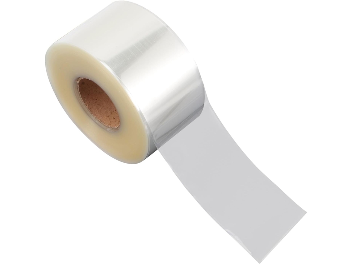 Amosfun 500 Etiquetas Autoadesivas Transparentes em Pvc, Resistentes e Impermeáveis, para Códigos de Barras Bi