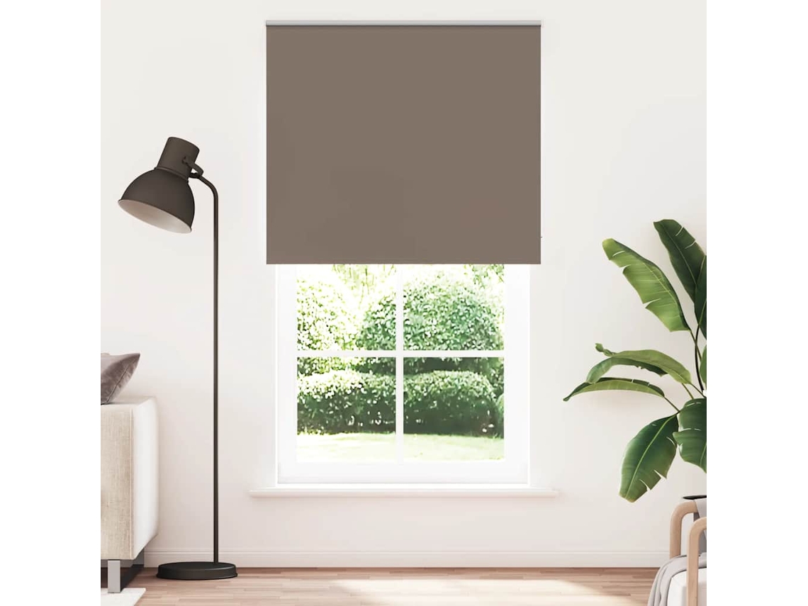Vidaxl Persiana De Enrolar 135x210 Cm Largura Tecido 131,6cm Poliéster