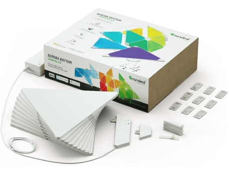 Painéis de Luz NANOLEAF x9 Rhythim Edition — Starter Kit