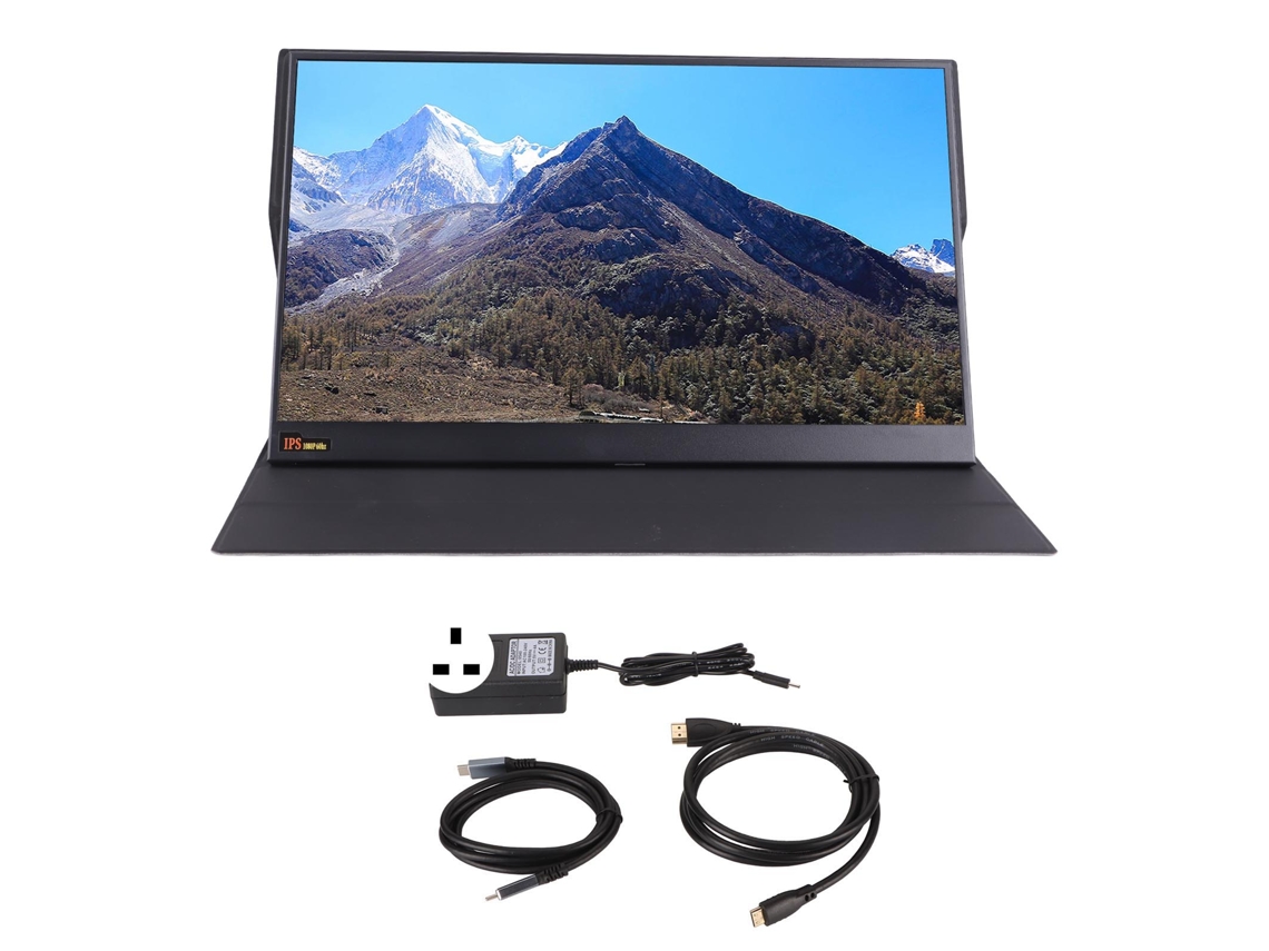 Monitor Portátil EOOCOO (portas Usb c Duas em Hd 1080p)