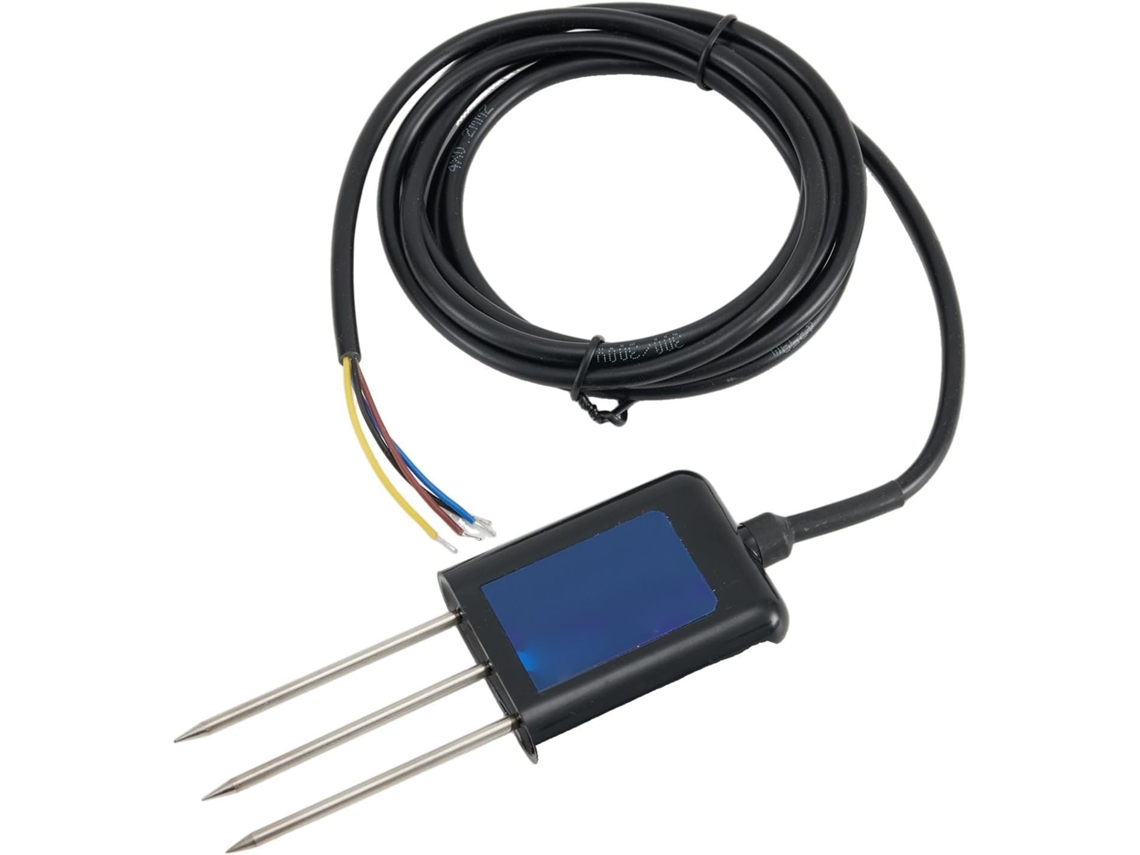 Sensor De Temperatura E Umidade Do Solo Rs485, Medidor Condutividade À Prova D Água Ip68 Com Detector Ph Saída