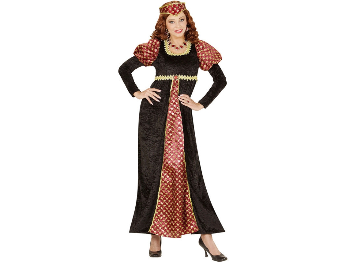 Fato de Mulher WIDMANN Nobre Medieval Castelhana (Tam.: M)