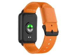 Bracelete Nylon Trançado com Fecho de Pino Preto para Redmi Watch 6/5/4 XIAOMOYU