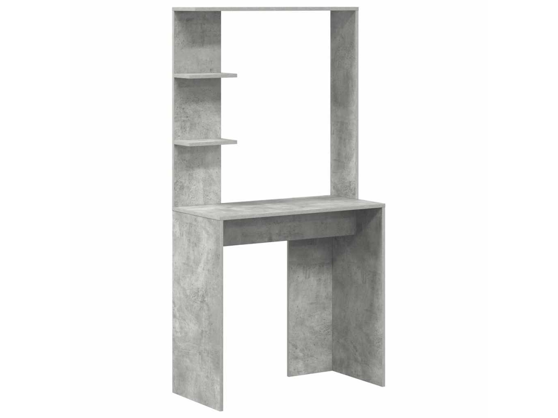 Mesa Cinzento 78,5 X 37 X 154,5 Cm Madeira Processada MAISON EXCLUSIVE