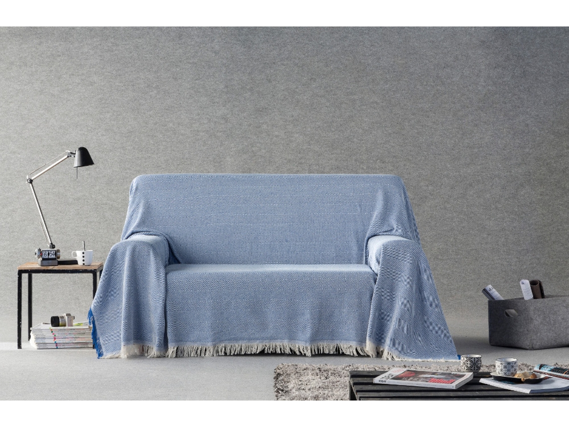 Colcha Multiusos ESTORALIS Manta Foulard para Sof e Cama Espiga