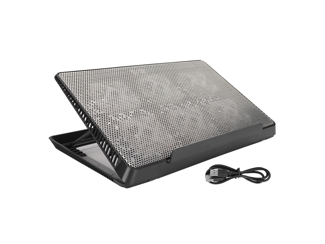 Cooler Para Notebook (seis Ventiladores Com Controle De Velocidade, Suporte Com Ajuste De Altura)