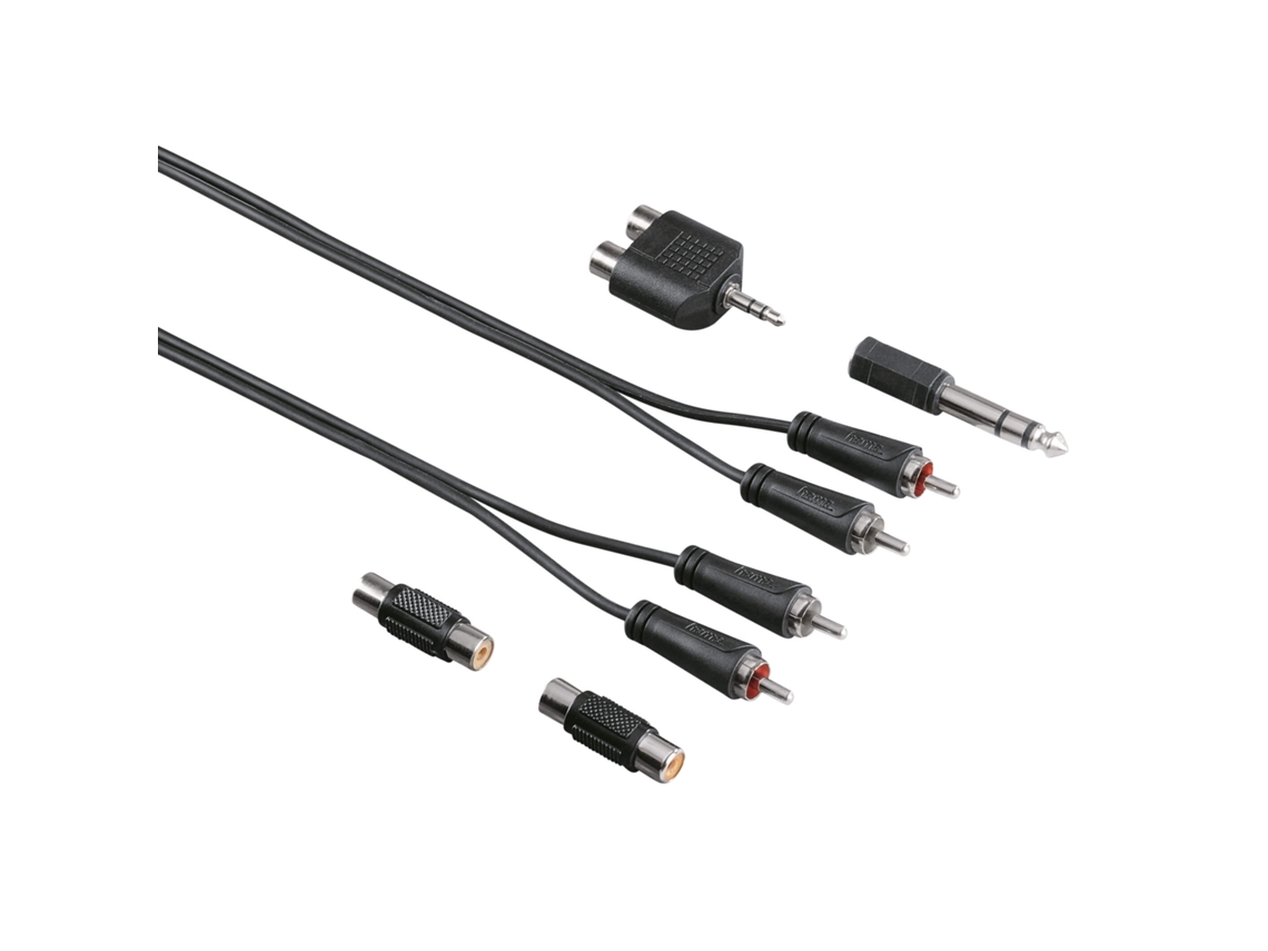 Conjunto de Cabos Áudio Rca 2,5 M AQUAFORGE
