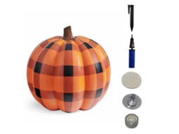 Pumpkino Inflável com Luz LED para Decoração de Halloween LAXISCREED