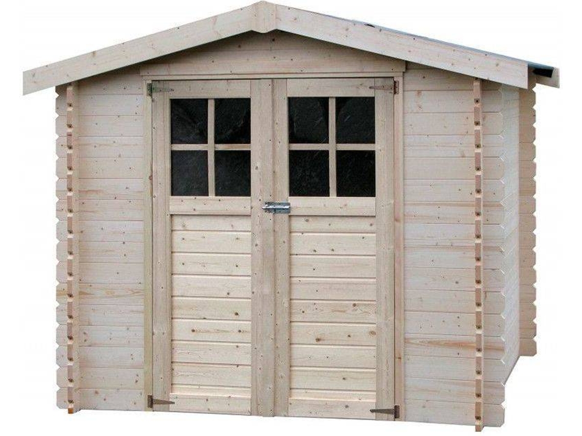 Abrigo de Madeira DECOR ET JARDIN Milovic 19 Mm (209x209 cm - 437m²)