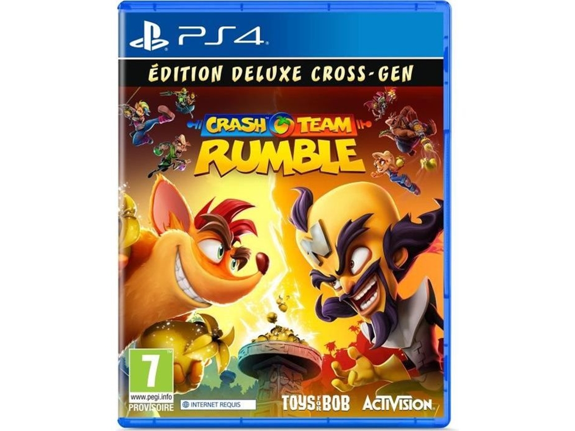 Crash Team Rumble Edição Deluxe Jogo Ps4 Activision