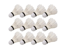Bola De Badminton, 12 Peças Shuttlecock De Penas Profissional Para Treinamento De Badminton