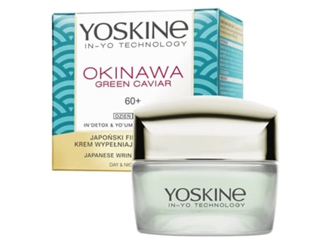 Okinawa Green Caviar Creme Facial Dia E Noite 60, 50ml Yoskine
