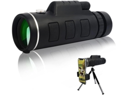 Telescópio Monocular 40×60 Hd Bak4 Prisma Ip68 Vida Selvagem Caminhadas Caça Concertos Viagens Preto Bestvite