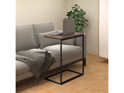 Mesa De Centro 55x35x66 Cm Derivados De Madeira Preto DKD HOME DECOR