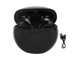 Fone Mali TWS Bluetooth 5.1, Controle Tático, Estéreo Hi-Fi, Leve, Esportes, Jogos, Preto BG E02