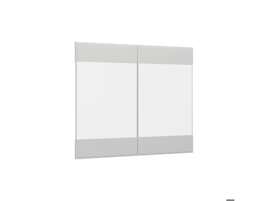 Frente de Cozinha R line VICCO 79.2x59cm para Móvel de Parede Envidraçado, Branco Campestre