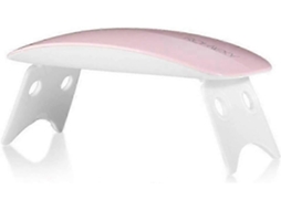 Secador de Unhas 6w Lâmpada Mini Led Light Uv Gel Folding Mouse Máquina Fototerapia Portát Il Nail Lamp Tool Rosa GOKOCO