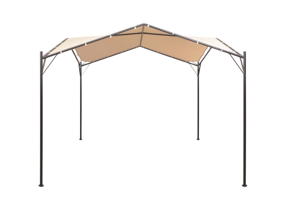 Gazebo Tenda Com Toldo 4x4 M Aço Bege Wsd573227 Lovely Home
