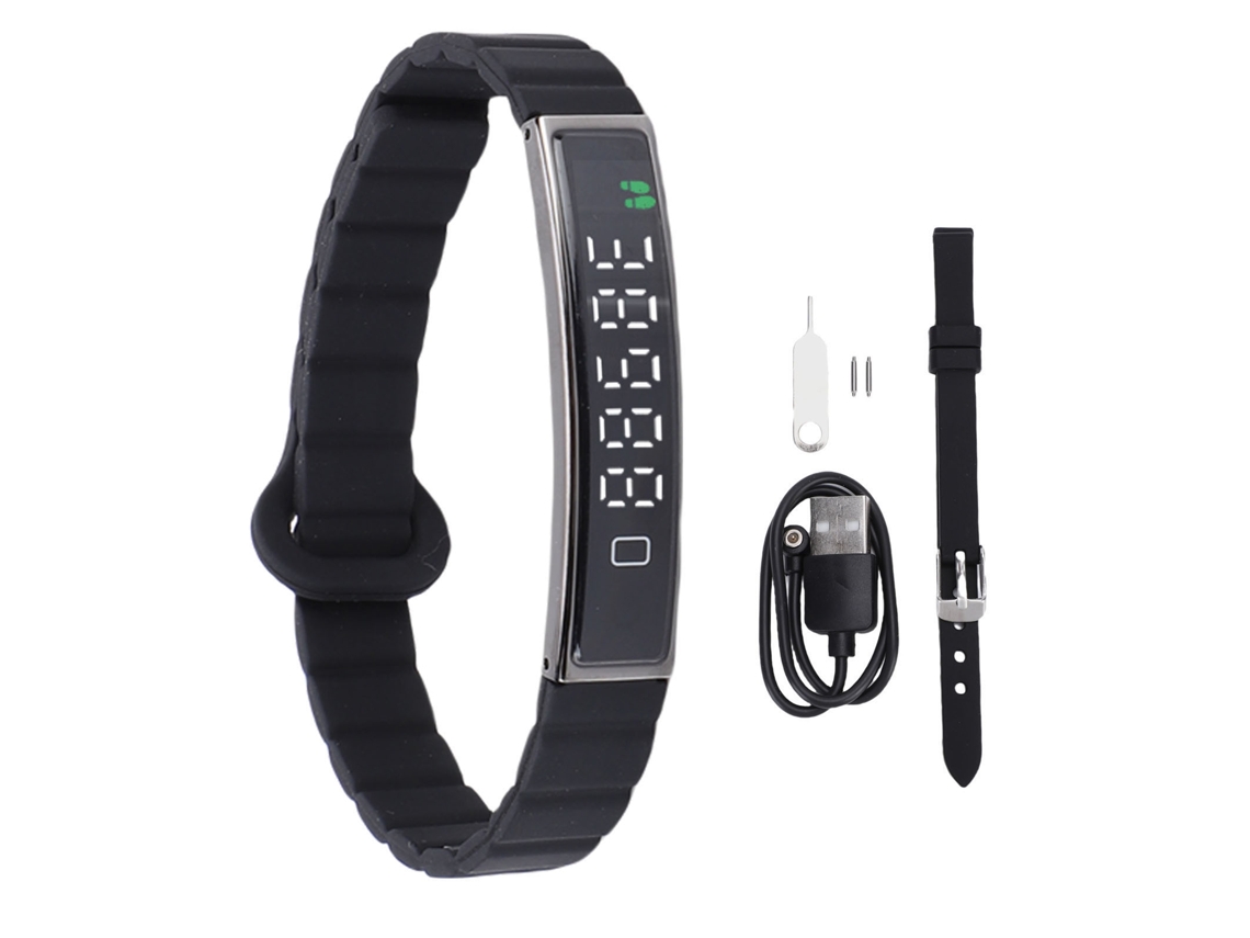 Pulseira Inteligente EOOCOO com lembrete de chamadas e esportes multifuncionais